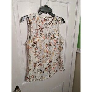 SOHO New York & Company Sleeveless Blouse Size S